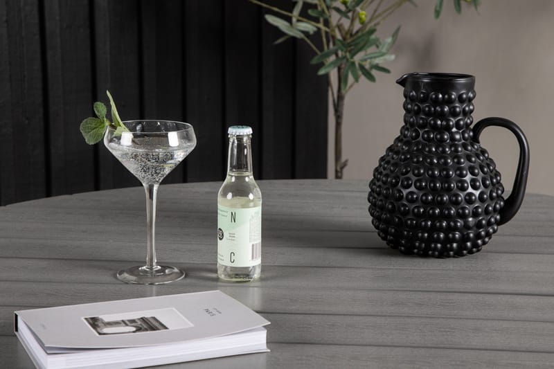 Ruokapöytä Break Pyöreä 120 cm - Beige - Puutarhakalusteet - Terassipöydät - Ruokapöytä terassille