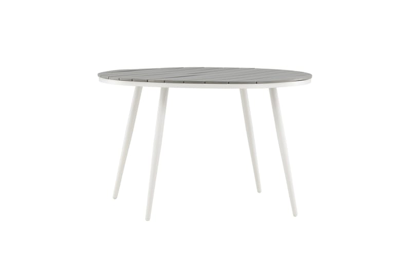 Ruokapöytä Break Pyöreä 120 cm - Beige - Puutarhakalusteet - Terassipöydät - Ruokapöytä terassille