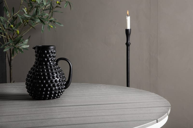 Ruokapöytä Break Pyöreä 120 cm - Beige - Puutarhakalusteet - Terassipöydät - Ruokapöytä terassille