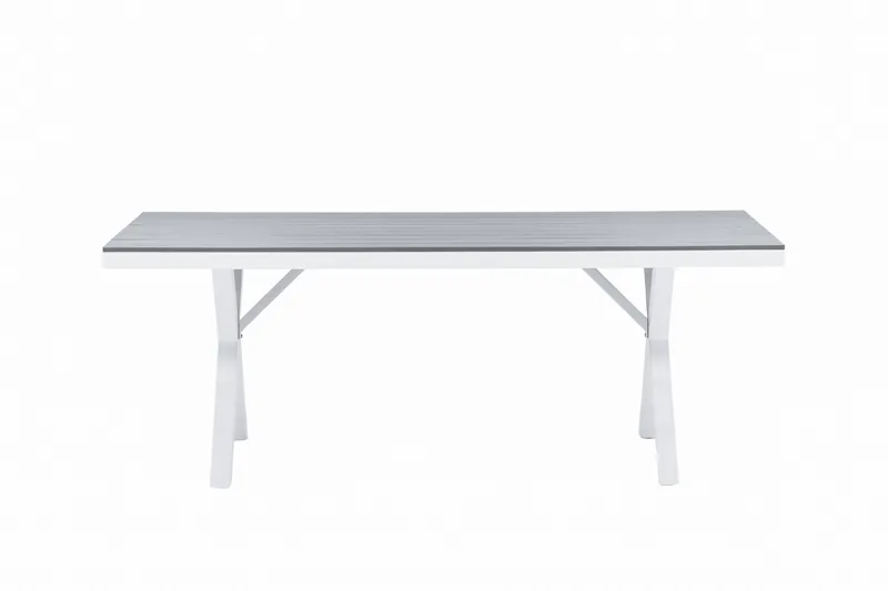 Ruokapöytä Garcia 200 cm, Harmaa