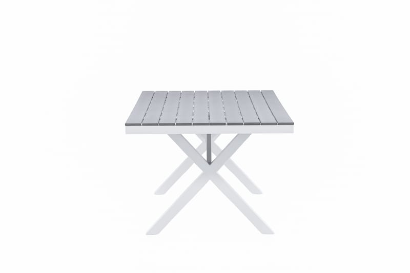 Ruokapöytä Garcia 200 cm - Harmaa - Puutarhakalusteet - Terassipöydät - Ruokapöytä terassille