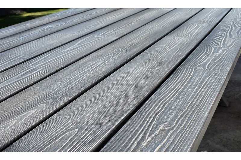 Ruokapöytä Hains 220 cm - Shabby Chic - Puutarhakalusteet - Terassipöydät - Ruokapöytä terassille