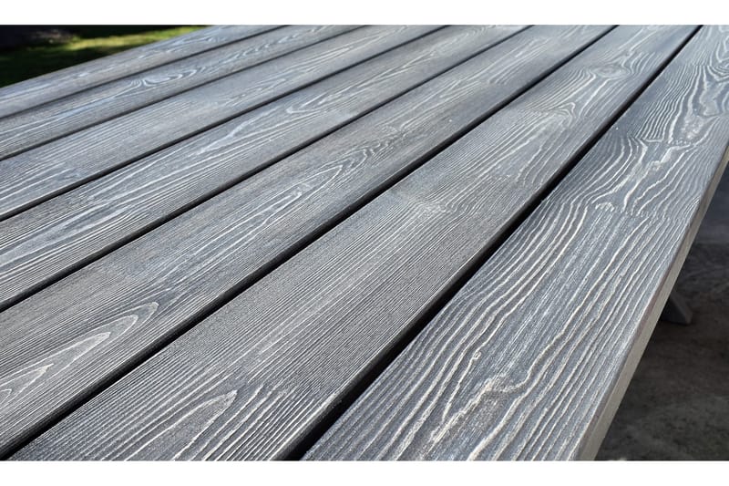 Ruokapöytä Hains 220 cm - Shabby Chic - Puutarhakalusteet - Terassipöydät - Ruokapöytä terassille