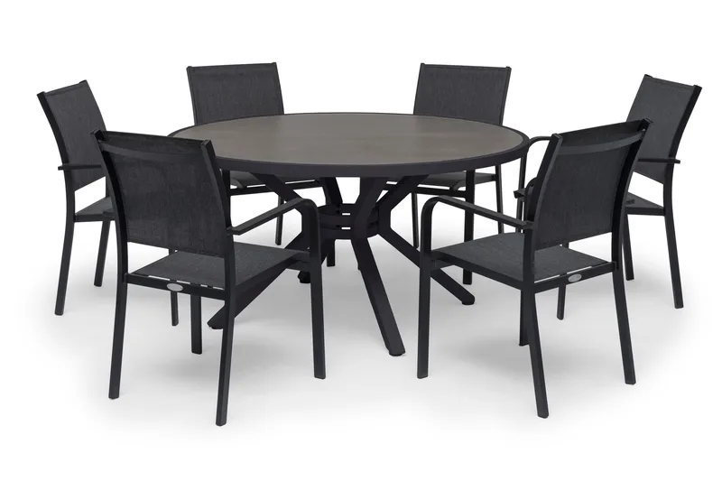 Ruokapöytä Hillerstorp Hånger 140 cm Pyöreä - Hillerstorp - Puutarhakalusteet - Terassipöydät - Ruokapöytä terassille