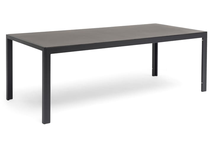 Ruokapöytä Hillerstorp Hånger 210 cm - Musta - Ruokapöytä terassille
