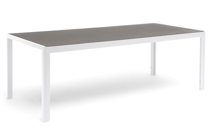 Ruokapöytä Hillerstorp Hånger 210 cm - Valkoinen - Ruokapöytä terassille