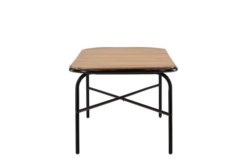 Ruokapöytä Holmbeck 200 cm - Ruskea - Puutarhakalusteet - Terassipöydät - Ruokapöytä terassille