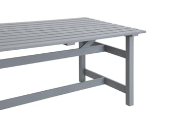 Ruokapöytä Husarn 160 cm Mattaharmaa - KWA - Puutarhakalusteet - Terassipöydät - Ruokapöytä terassille