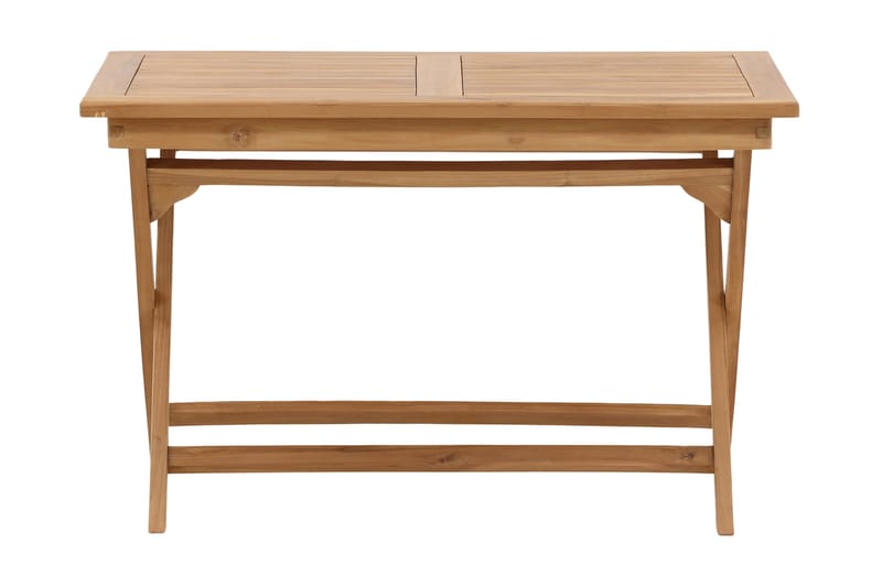 Ruokapöytä Kenya 120 cm - Beige - Puutarhakalusteet - Terassipöydät - Ruokapöytä terassille