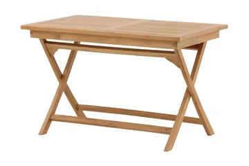 Ruokapöytä Kenya 120 cm - Beige - Puutarhakalusteet - Terassipöydät - Ruokapöytä terassille