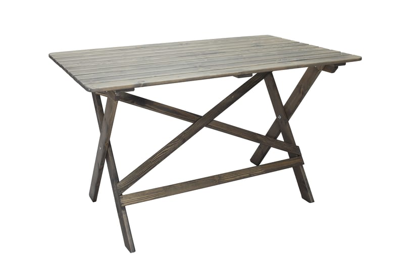 Ruokapöytä Larios 126 cm - Harmaa - Puutarhakalusteet - Terassipöydät - Ruokapöytä terassille
