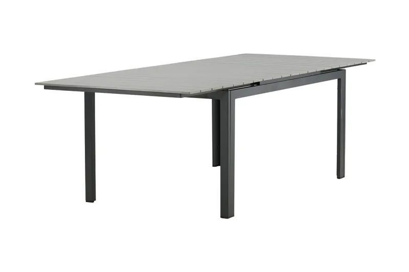 Ruokapöytä Levels Jatkettava 160-240 cm Harmaa/Musta - Venture Home - Puutarhakalusteet - Terassipöydät - Ruokapöytä terassille