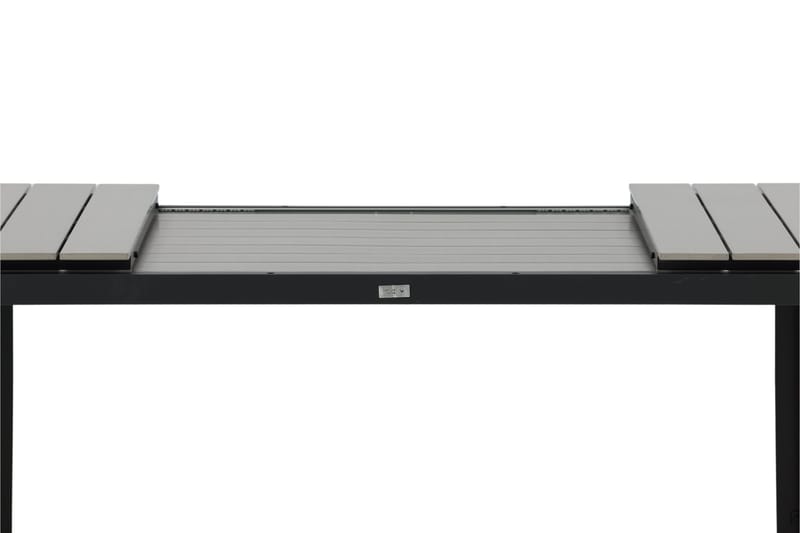 Ruokapöytä Levels Jatkettava 160-240 cm Harmaa/Musta - Venture Home - Puutarhakalusteet - Terassipöydät - Ruokapöytä terassille