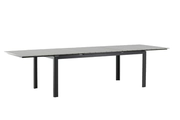 Ruokapöytä Levels Jatkettava 224-324 cm - Harmaa/Musta - Puutarhakalusteet - Terassipöydät - Ruokapöytä terassille