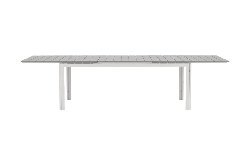 Ruokapöytä Levels Jatkettava 224-324 cm - Harmaa/Valkoinen - Puutarhakalusteet - Terassipöydät - Ruokapöytä terassille