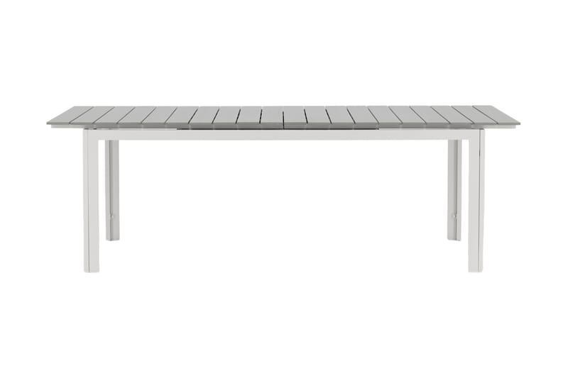 Ruokapöytä Levels Jatkettava 224-324 cm - Harmaa/Valkoinen - Puutarhakalusteet - Terassipöydät - Ruokapöytä terassille