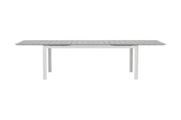 Ruokapöytä Levels Jatkettava 224-324 cm - Harmaa/Valkoinen - Puutarhakalusteet - Terassipöydät - Ruokapöytä terassille