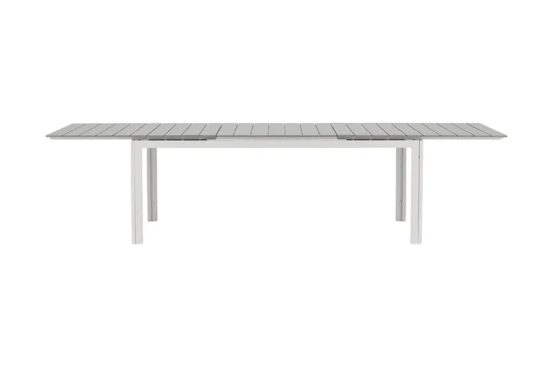 Ruokapöytä Levels Jatkettava 224-324 cm - Harmaa/Valkoinen - Puutarhakalusteet - Terassipöydät - Ruokapöytä terassille