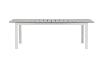 Ruokapöytä Levels Jatkettava 224-324 cm - Harmaa/Valkoinen - Puutarhakalusteet - Terassipöydät - Ruokapöytä terassille