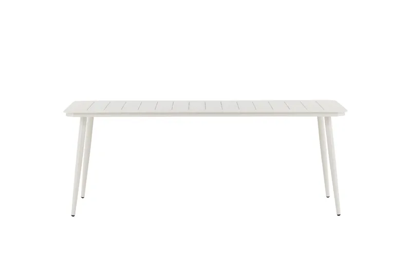 Ruokapöytä Lina 200 cm, Valkoinen