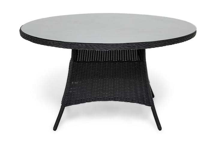 Ruokapöytä Marcus 140 cm Pyöreä - Musta - Ruokapöytä terassille