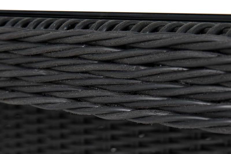 Ruokapöytä Marcus 200 cm - Musta - Puutarhakalusteet - Terassipöydät - Ruokapöytä terassille