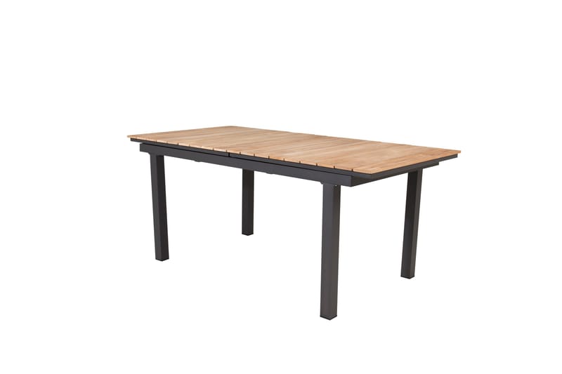 Ruokapöytä Mexico Jatkettava 160-240 cm Ruskea/Musta - Venture Home - Puutarhakalusteet - Terassipöydät - Ruokapöytä terassille