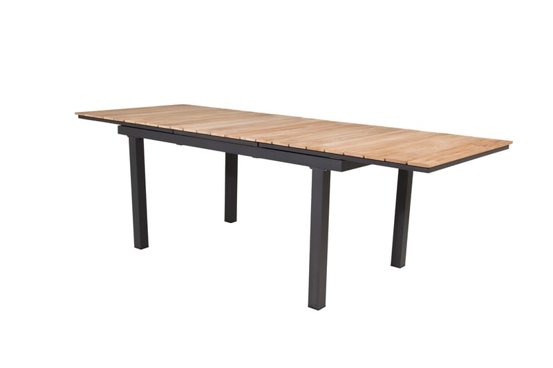 Ruokapöytä Mexico Jatkettava 160-240 cm Ruskea/Musta - Venture Home - Puutarhakalusteet - Terassipöydät - Ruokapöytä terassille