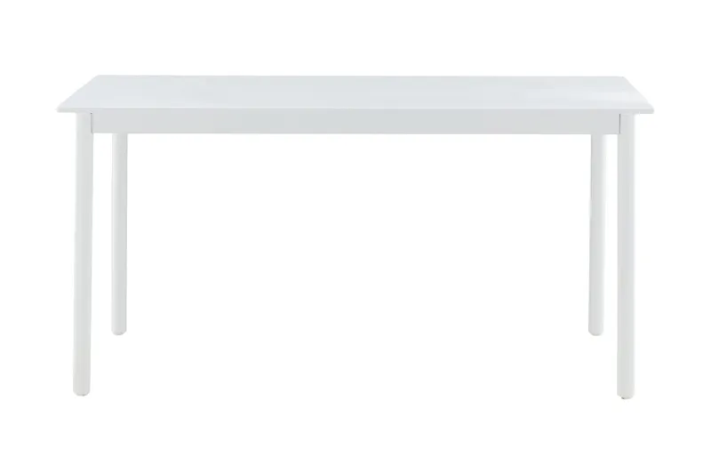 Ruokapöytä Modena 150 cm - Valkoinen/Harmaa - Puutarhakalusteet - Terassipöydät - Ruokapöytä terassille
