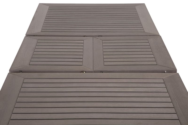 Ruokapöytä Monaco Jatkettava 152-210x90 cm - Musta - Puutarhakalusteet - Terassipöydät - Ruokapöytä terassille