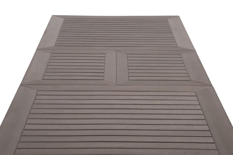 Ruokapöytä Monaco Jatkettava 152-210x90 cm - Musta - Puutarhakalusteet - Terassipöydät - Ruokapöytä terassille