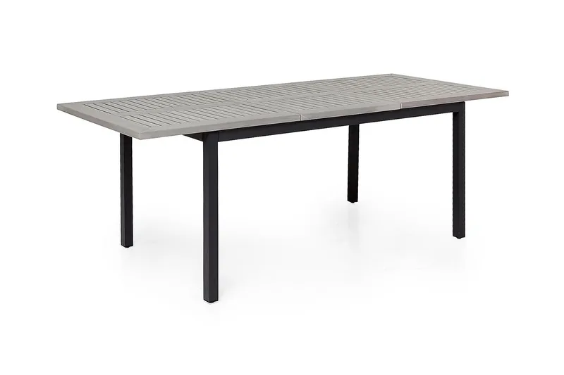 Ruokapöytä Monaco Jatkettava 152-210x90 cm - Musta - Puutarhakalusteet - Terassipöydät - Ruokapöytä terassille