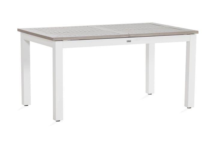 Ruokapöytä Monaco Jatkettava 152-210x90 cm - Valkoinen - Ruokapöytä terassille