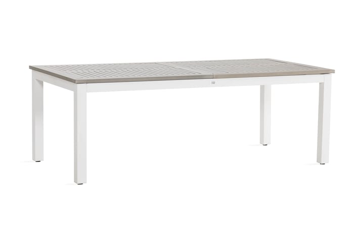 Ruokapöytä Monaco Jatkettava 220-280x100 cm - Valkoinen - Ruokapöytä terassille