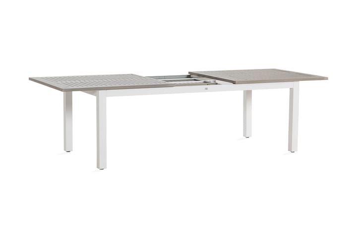 Ruokapöytä Monaco Jatkettava 220-280x100 cm - Valkoinen - Ruokapöytä terassille