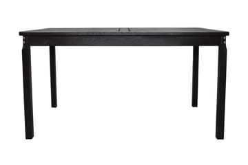 Ruokapöytä Olivio 135x77 cm - Musta - Puutarhakalusteet - Terassipöydät - Ruokapöytä terassille