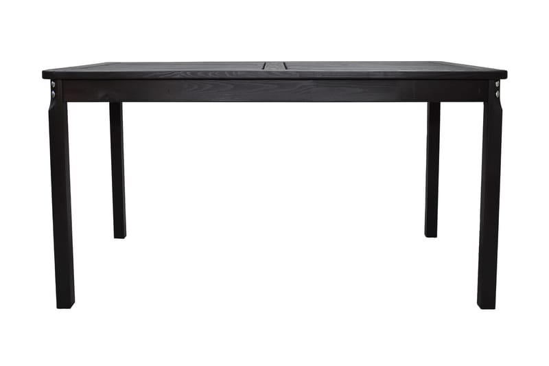Ruokapöytä Olivio 135x77 cm - Musta - Puutarhakalusteet - Terassipöydät - Ruokapöytä terassille
