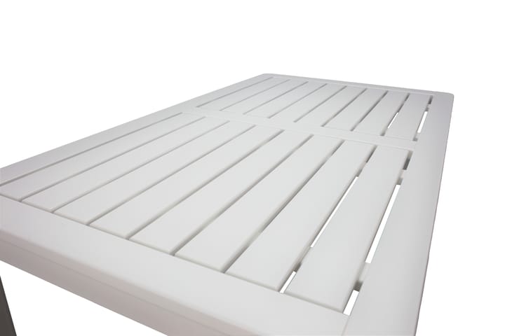 Ruokapöytä Olivo 135 cm Valkoinen - Ruokapöytä terassille