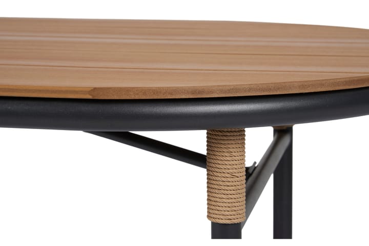 Ruokapöytä Romeo 92x180 cm - Ruskea/Musta - Ruokapöytä terassille