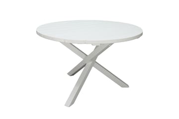 Ruokapöytä Scottsdale 112 cm Pyöreä Valkoinen