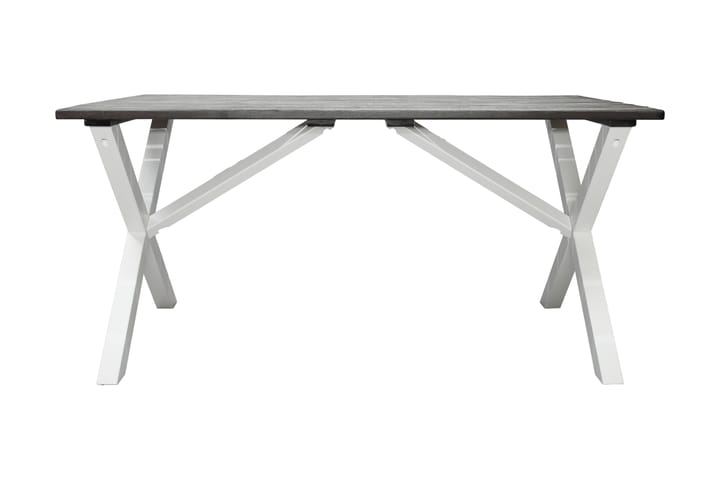 Ruokapöytä Scottsdale 150 cm Harmaa/Valkoinen - KWA - Ruokapöytä terassille