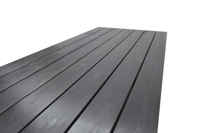 Ruokapöytä Scottsdale 190 cm Musta - KWA - Puutarhakalusteet - Terassipöydät - Ruokapöytä terassille