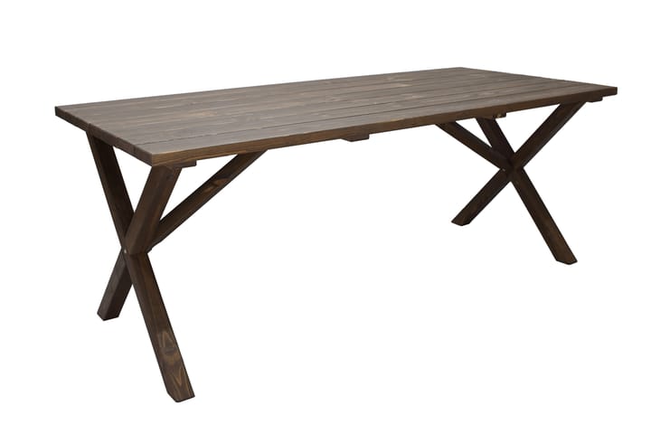 Ruokapöytä Scottsdale 190 cm - Ruskea - Ruokapöytä terassille