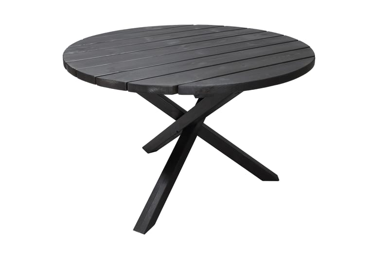 Ruokapöytä Scottsdale Pyöreä 112 cm, Kahvimusta