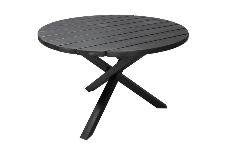 Ruokapöytä Scottsdale Pyöreä 112 cm, Kahvimusta