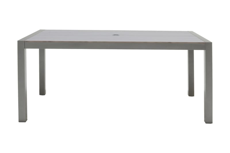 Ruokapöytä Solana 160 cm - Harmaa - Puutarhakalusteet - Terassipöydät - Ruokapöytä terassille