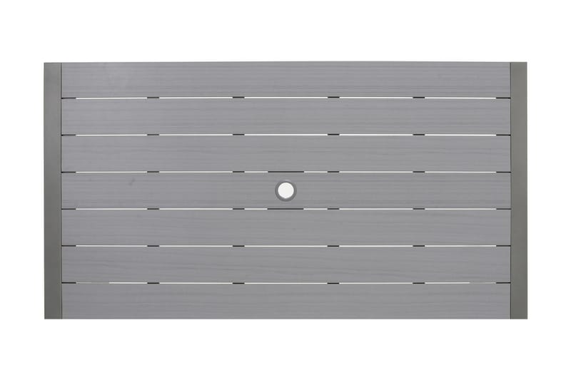 Ruokapöytä Solana 160 cm - Harmaa - Puutarhakalusteet - Terassipöydät - Ruokapöytä terassille