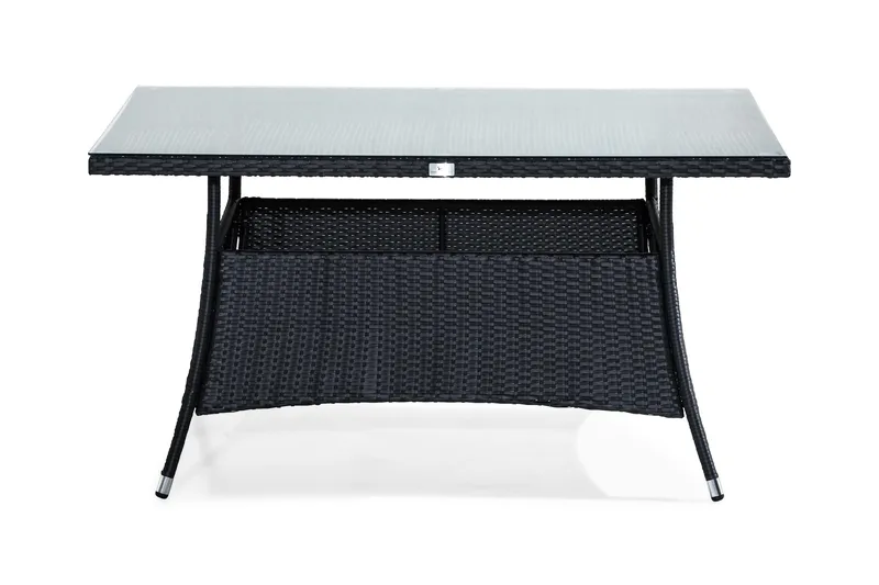 Ruokapöytä Thor 140x90 cm, Musta