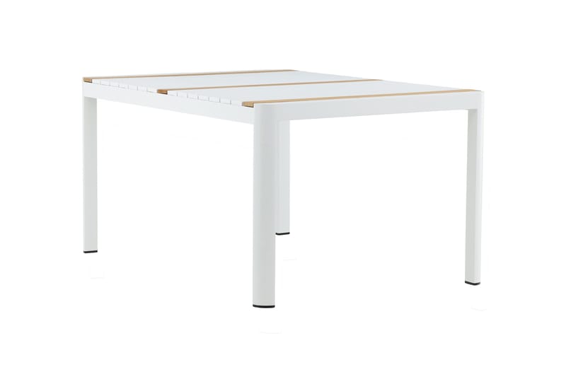 Ruokapöytä Togo 150 cm - Valkoinen - Puutarhakalusteet - Terassipöydät - Ruokapöytä terassille