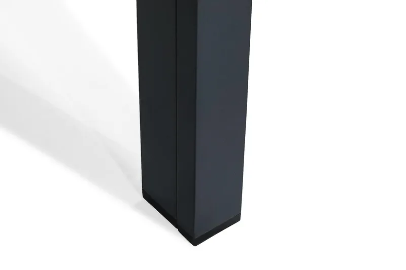 Ruokapöytä Tunis Jatkettava 152-210x90 cm - Musta - Puutarhakalusteet - Terassipöydät - Ruokapöytä terassille